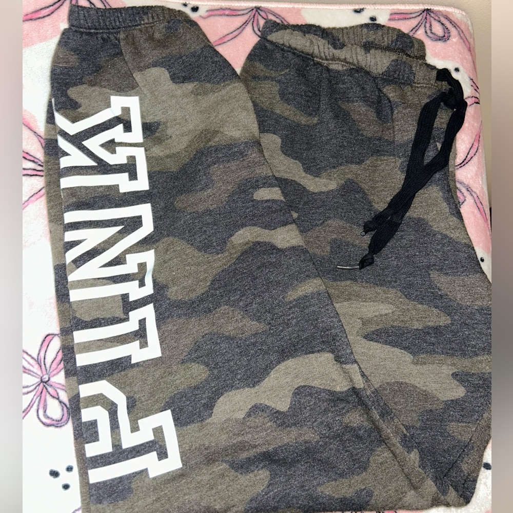 VS PINK Camo Joggers